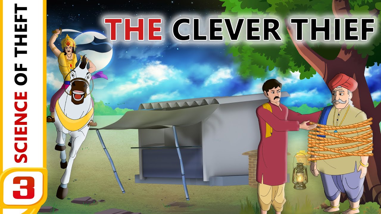 stories in english - The Clever Thief  - English Stories -  Moral Stories in English