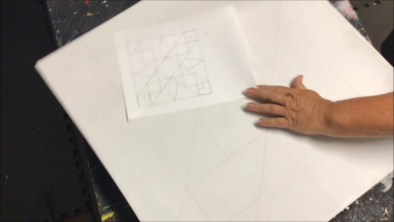 Barn Quilt Drawing: Apple Spice Instructions