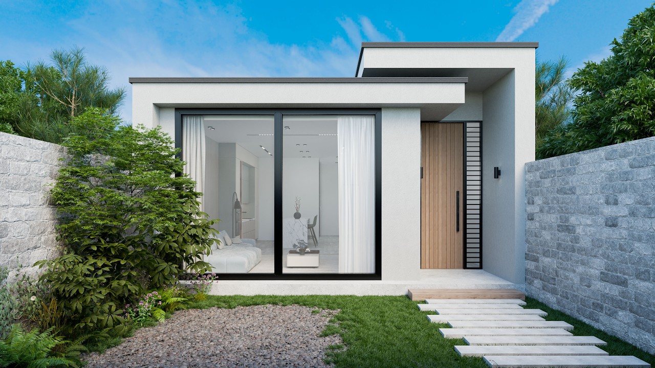 Incredible Modern and Compact House Tour on a Small Plot of Land | Simple Living