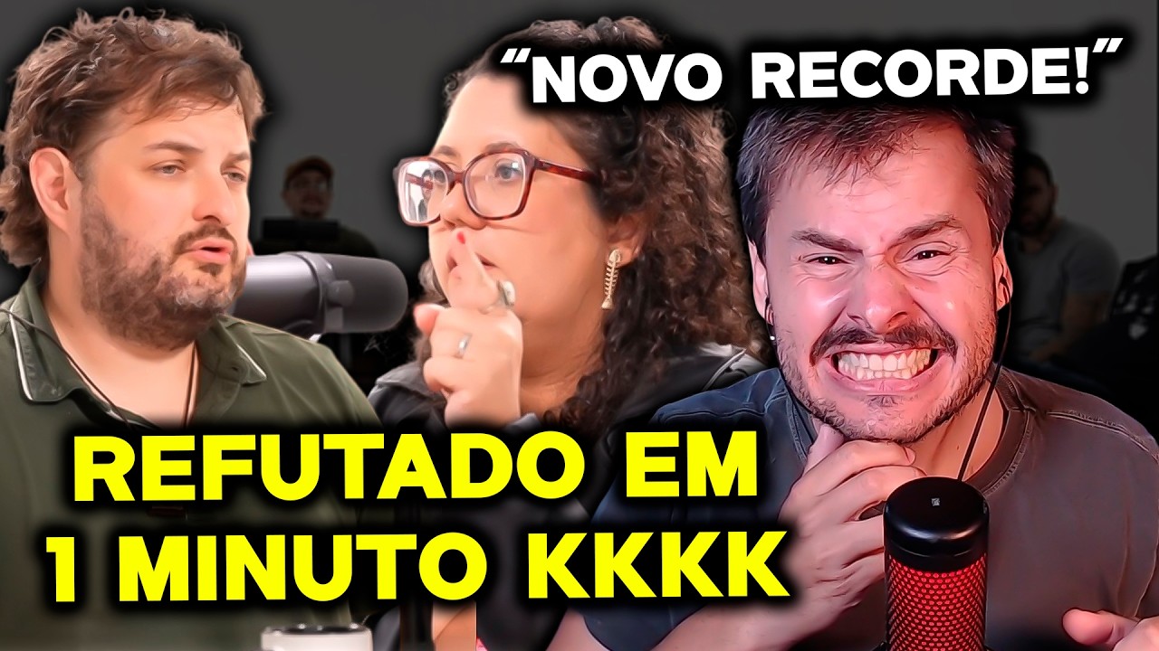 PROFESSORA DESMONTA PAULO KOGOS EM DEBATE