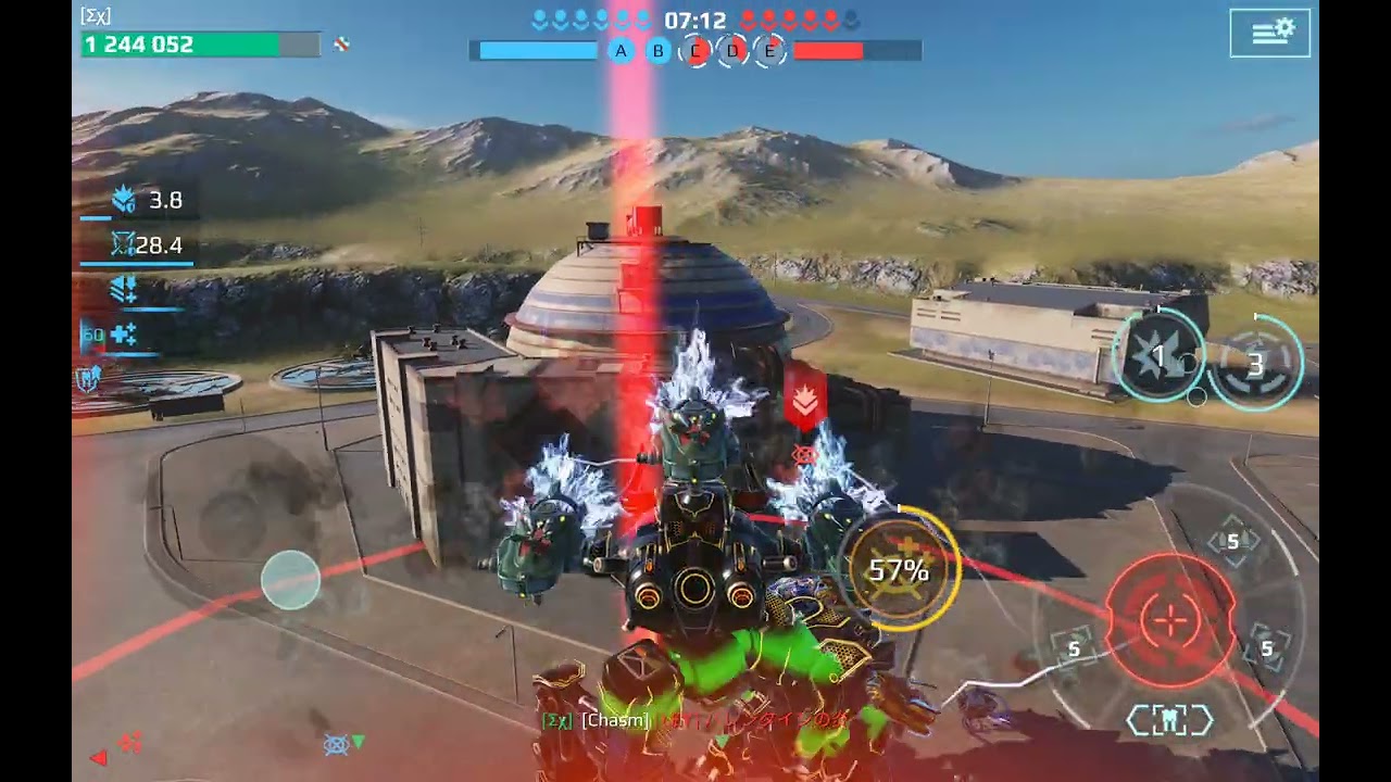 Extinción VS Mix (EVO+LEY+Hades+LEG) - War Robots