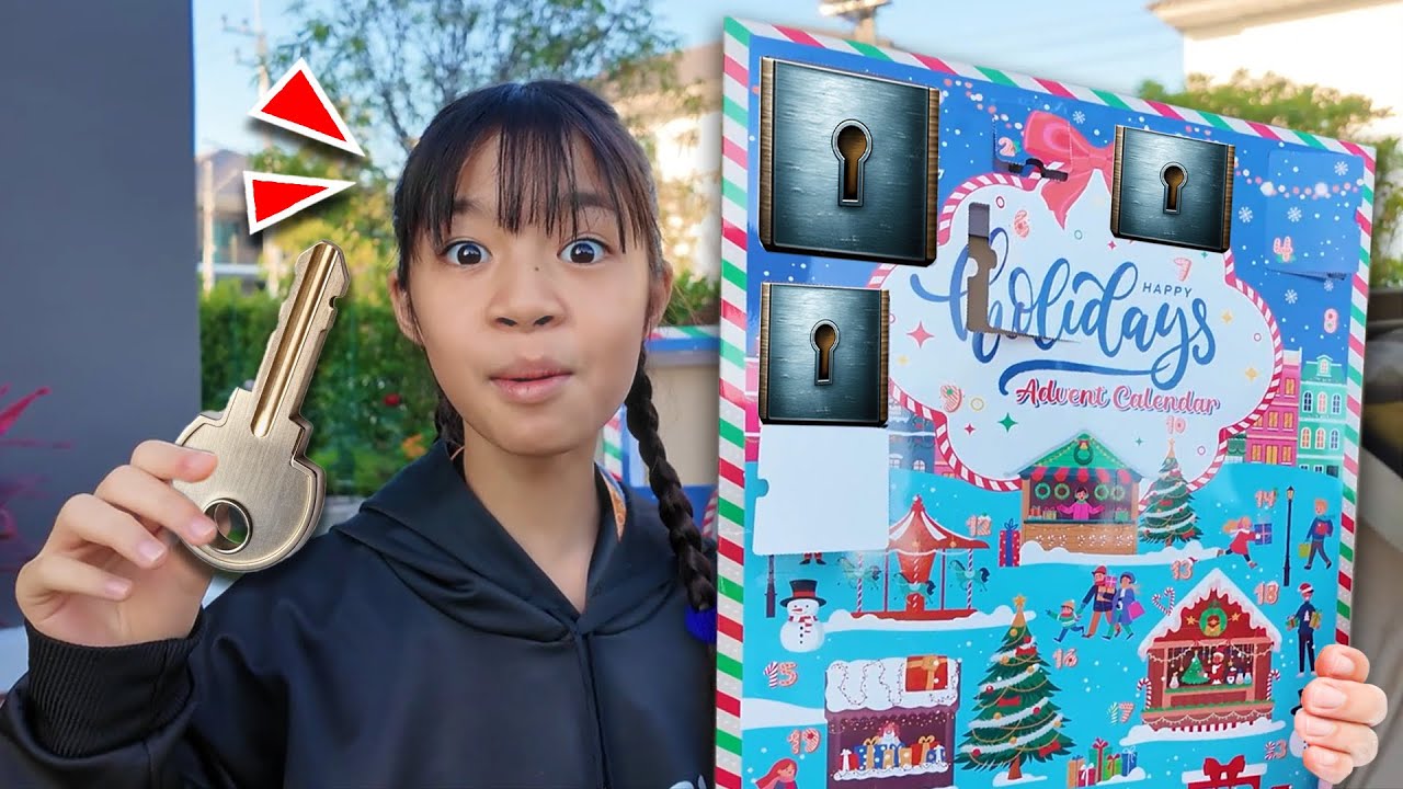 แกะของขวัญ ตามวันที่ 1 2 3 จนถึงวันคริสต์มาส | บริ้งค์ไบรท์