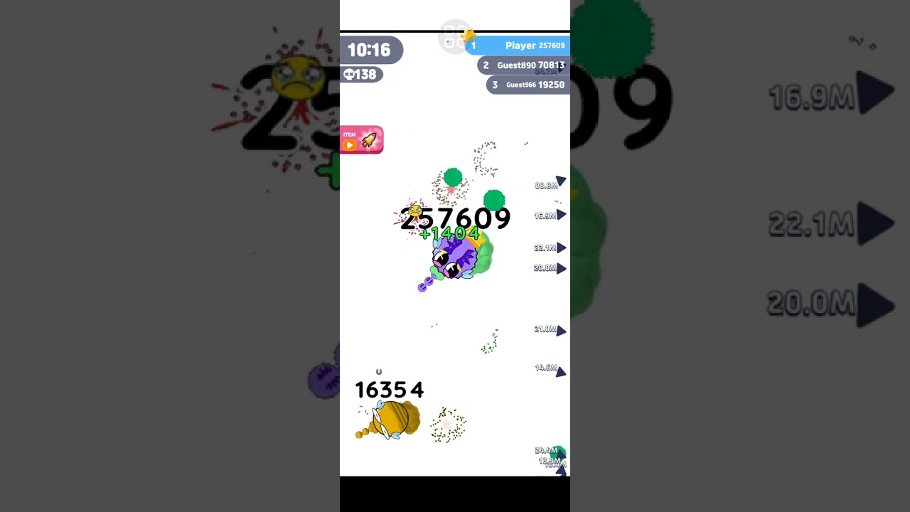 I am at 116140 score in mosquito i.o.