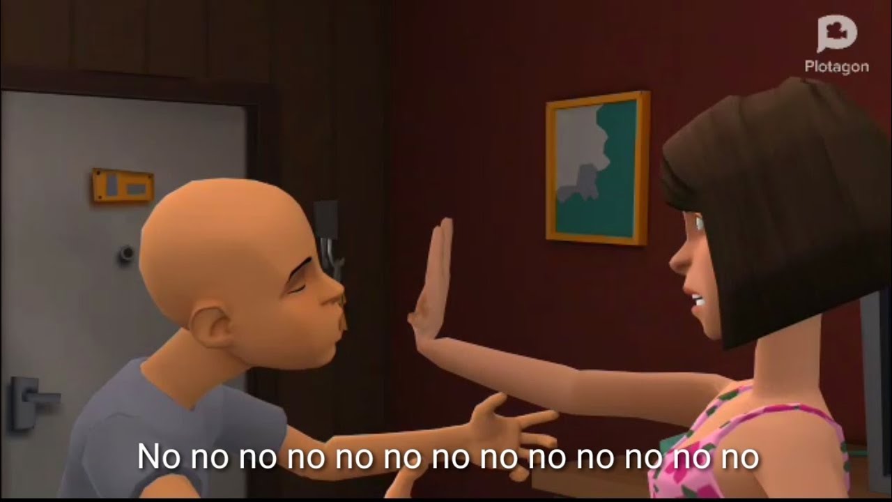 Classic Caillou loses  his memories|  He Thinks Classic Rosie is his GF Doris is his ex gf / S1 EP45