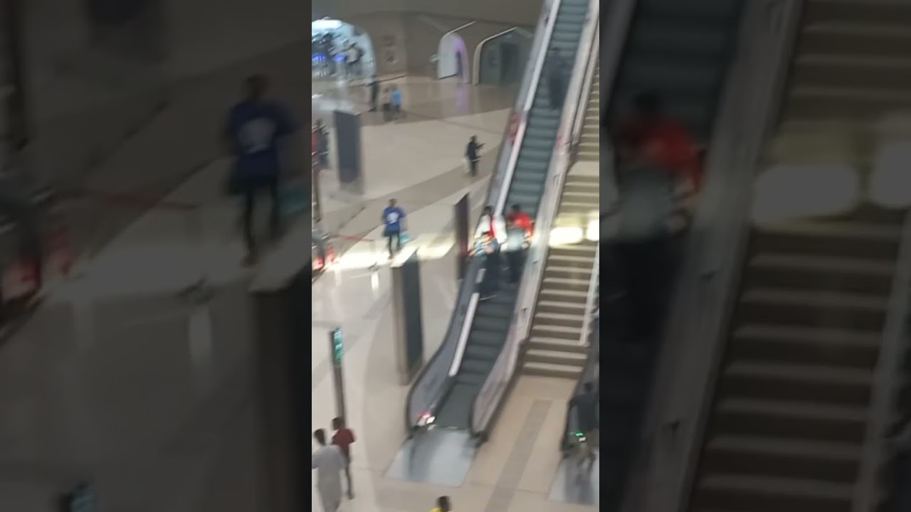 inside Metro Station Doha Qatar