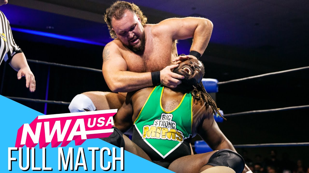 FULL MATCH - Big Strong Mims vs AJ Cazana | NWA USA S2E9