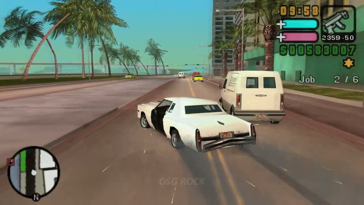 Grand Theft Auto: Vice City Stories PSP Walkthrough Part 38: D Running