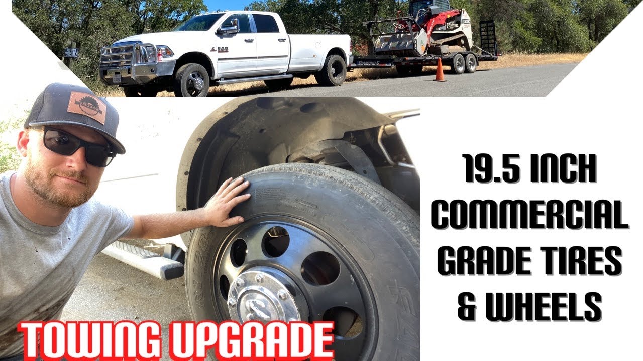 SWITCHING TO 19.5s TIRES ON A 3500 to INCREASES PAYLOAD and tow better??