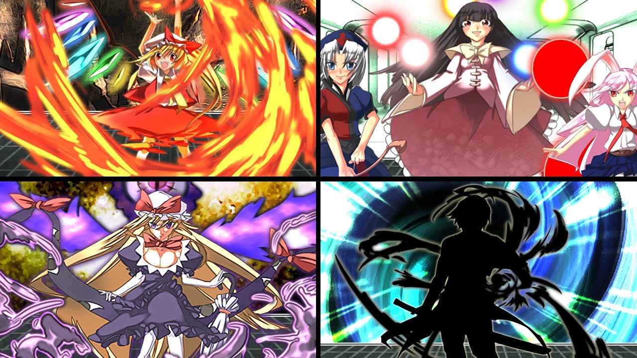 Labyrinth of Touhou 1: Special Disc - All Bosses (Part 1 of 2)