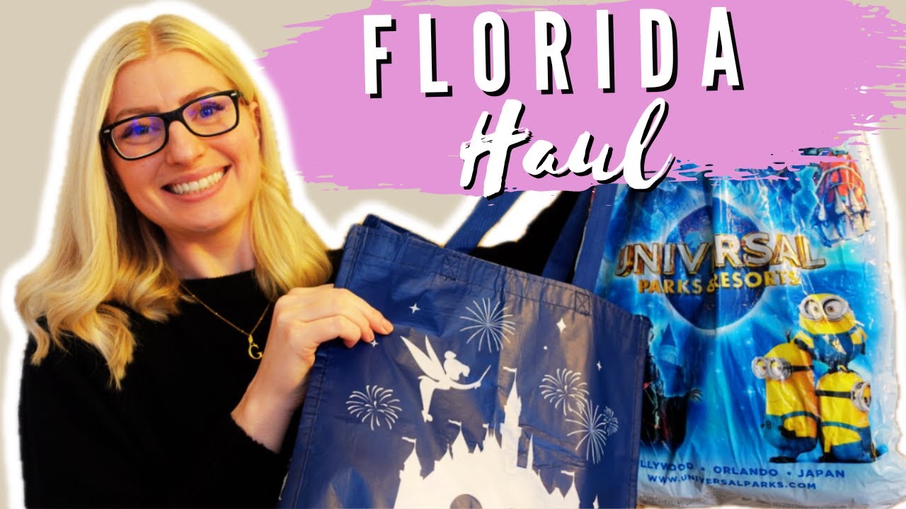 FLORIDA HAUL 🛍️ | Walt Disney World 🏰 | Universal Studios Orlando 🌍
