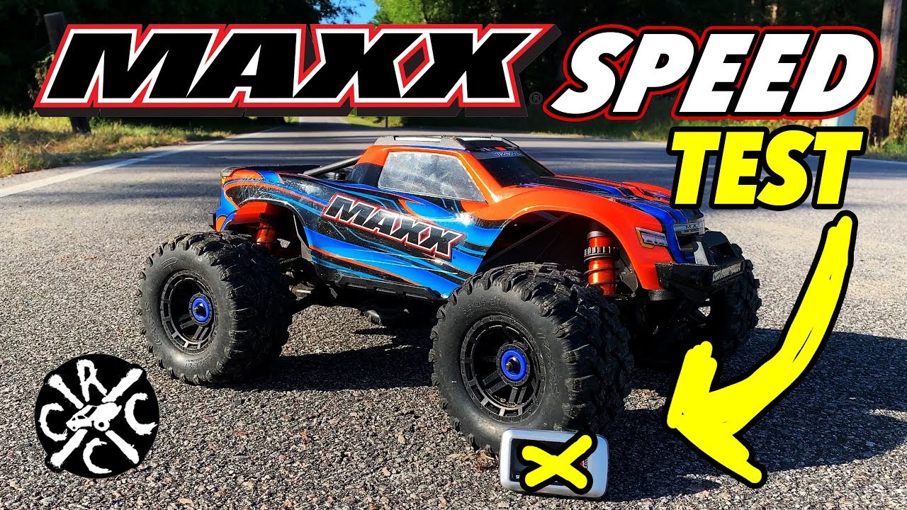 How Fast Is The Traxxas Maxx? Speed Tested on 3S & 4S LiPo