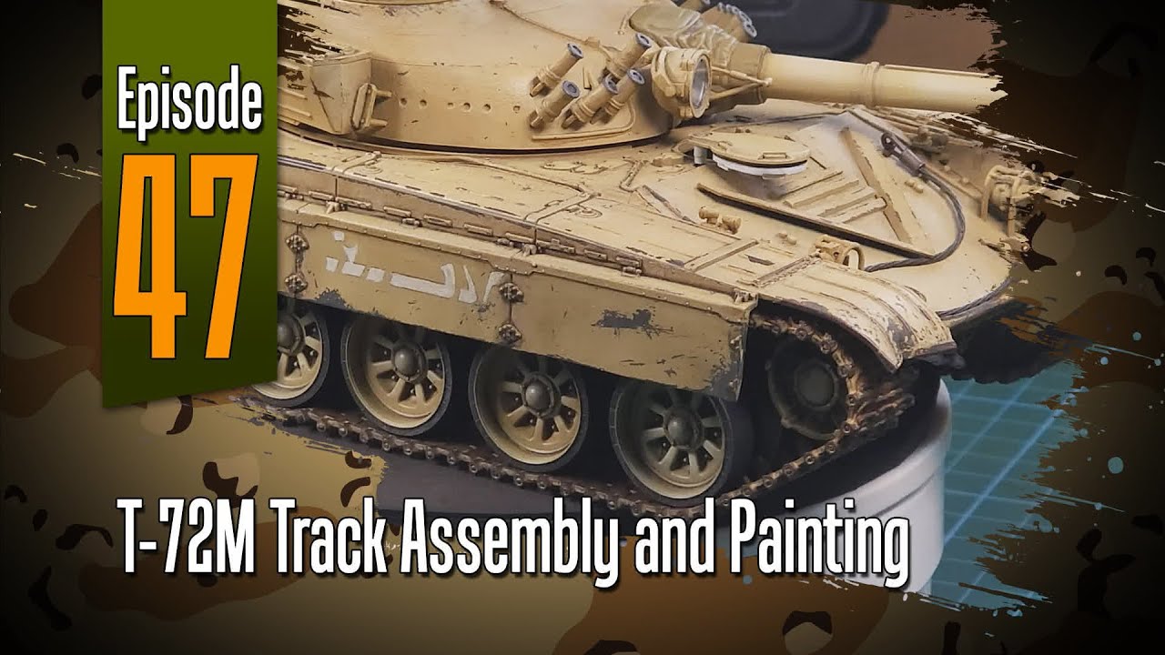 Off the Sprue |  T-72M Track Assembly and Painting