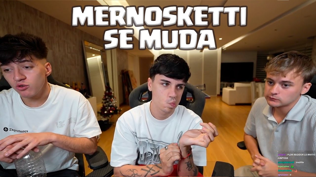 MERNOSKETTI SE MUDA? | STREAM COMPLETO