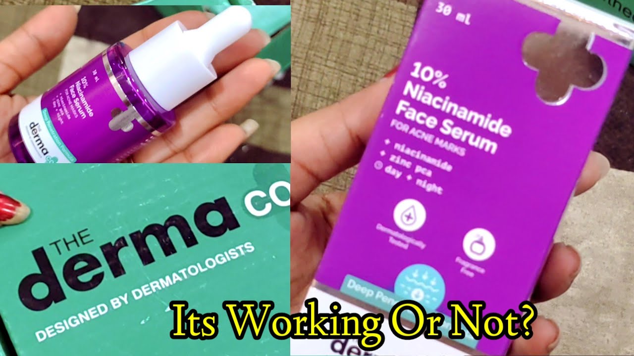 The Derma Co 10% niacinamide Face Serum Unboxing with review 👈🤗@UnboxingWorldandVlog