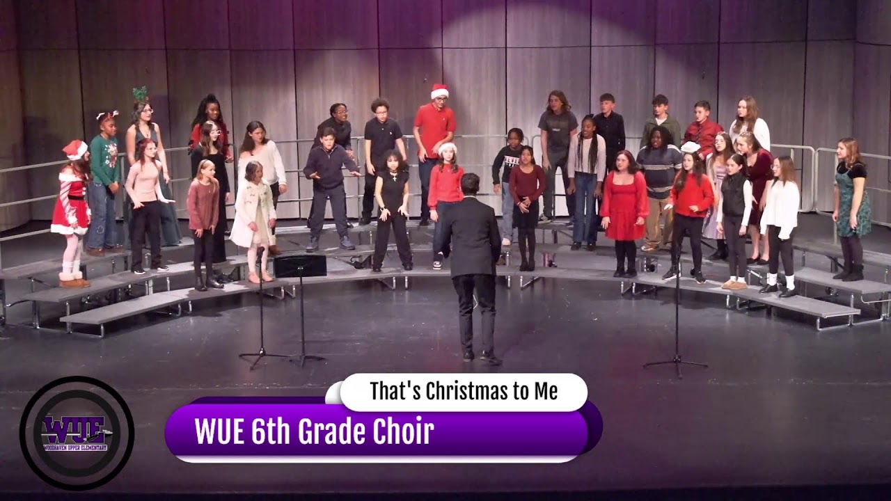 Woodhaven Upper Elementary 2025 6th Grade Winter Choir Concert