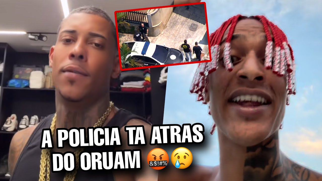 MC POZE manda recado apos policia esta atras do ORUAM pra prender ele…