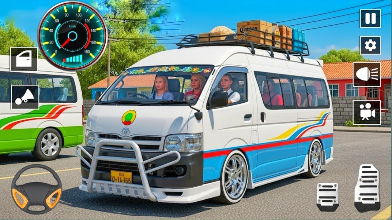 City Minibus Simulator 3D 2026 - Bus Game _ Luxury Van Minibus  Driving Games  Android GamePlay
