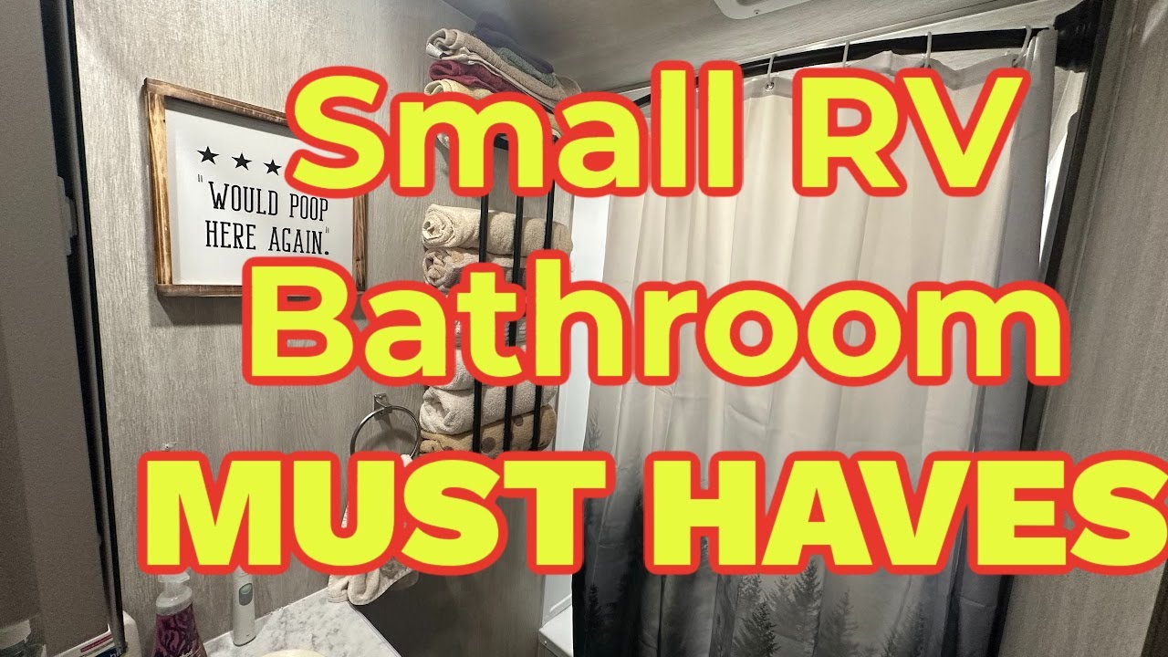 Small RV Bathroom? You Need These Cheap Easy Install Upgrades