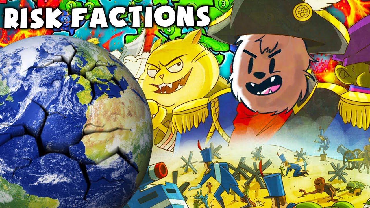 GENERAL BACCA TAKES OVER THE WORLD - RISK FACTIONS BOARD GAME | JeromeASF
