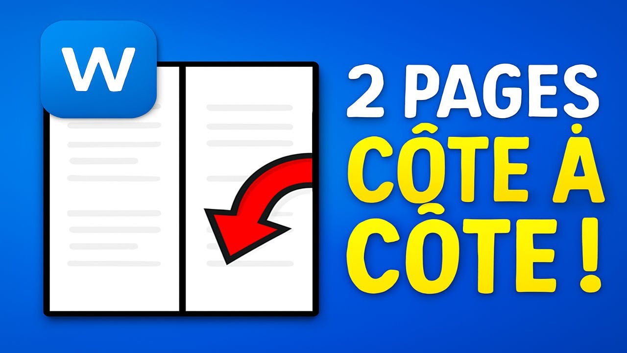 💻 Word: Afficher 2 pages côte à côte 📄 (Tuto Facile)