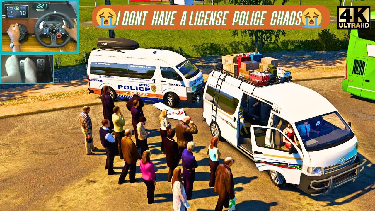 Toyota Hiace Passenger Delivery Convoy Across Durban in SA | ETS2 Logitech G29 Realistic Driving