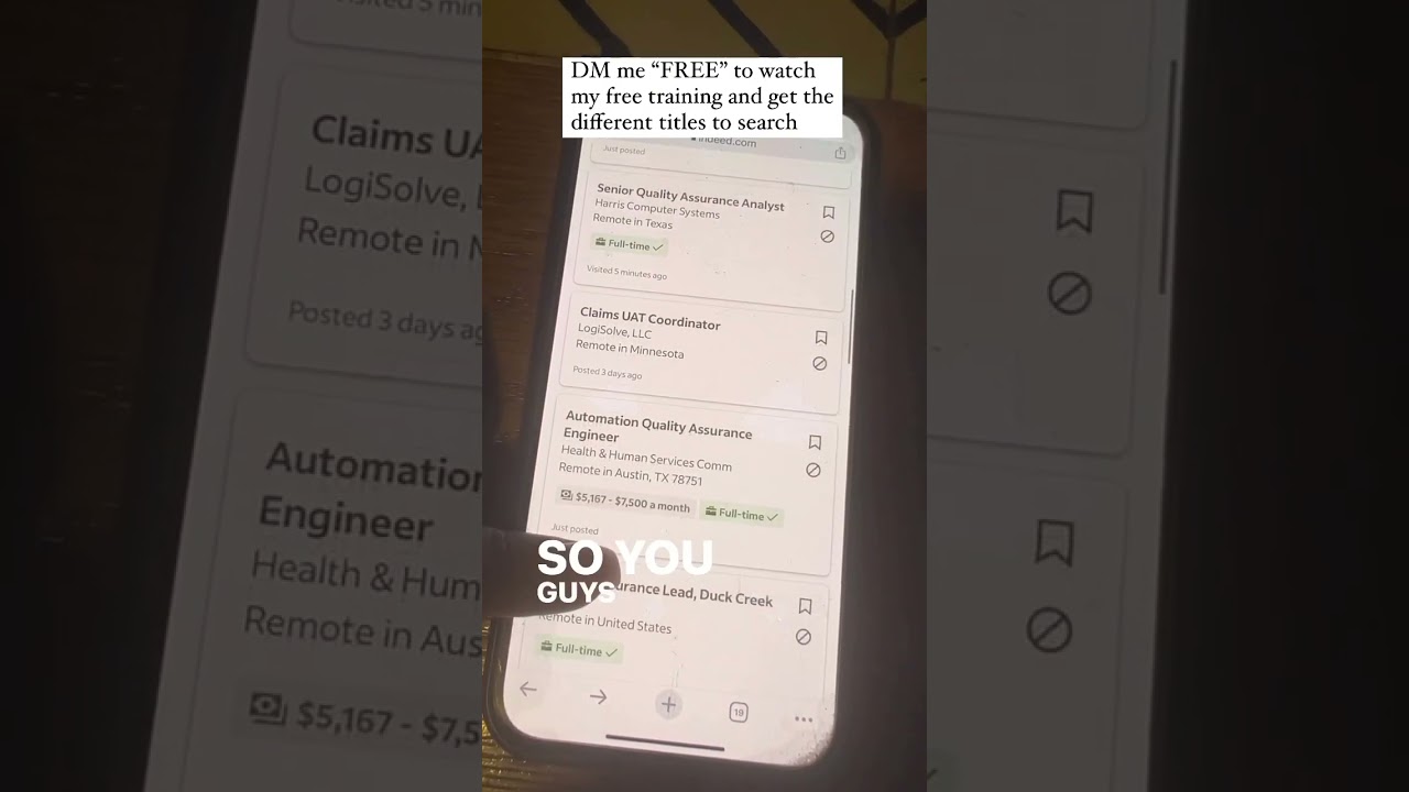 QA TESTING Job review!!! And why you may not be getting calls