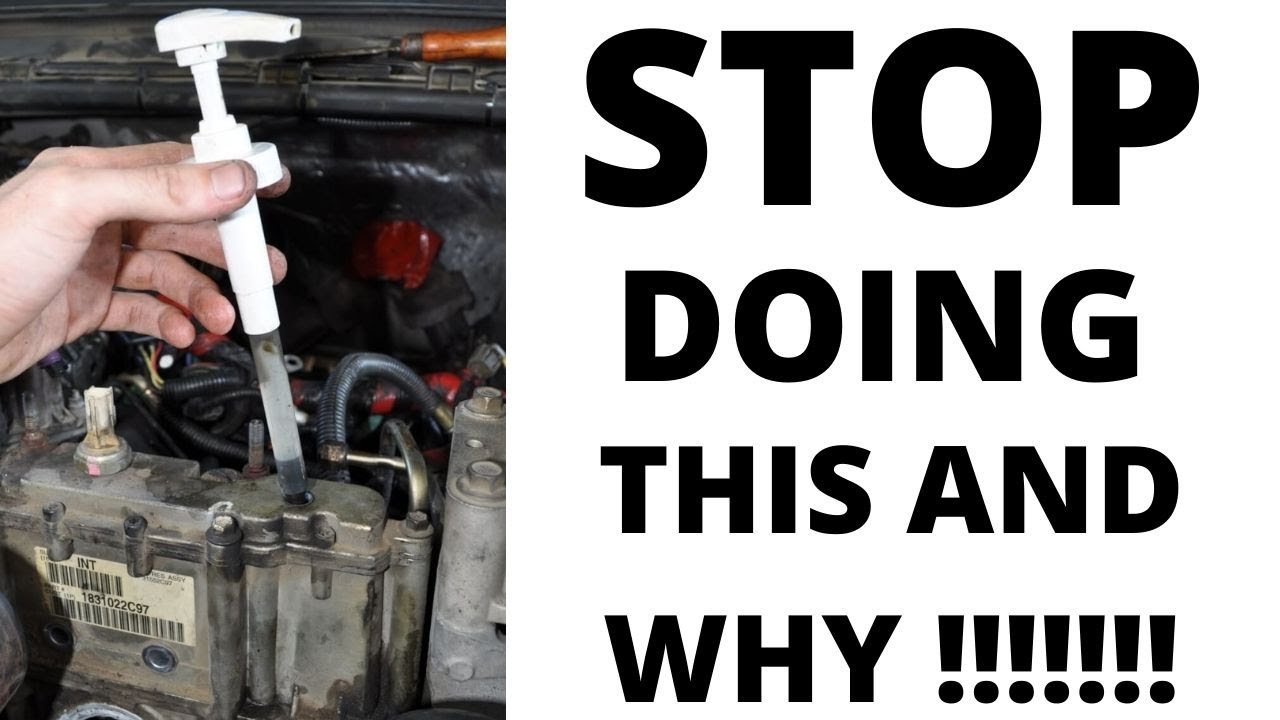 7.3 POWERSTROKE DEBUNKING HPOP OIL CHANGE....