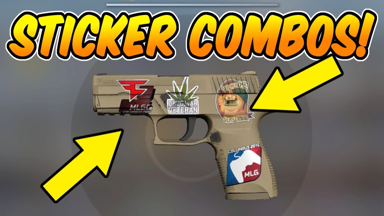 CS:GO - P250 Sand Dune Sticker Combinations!
