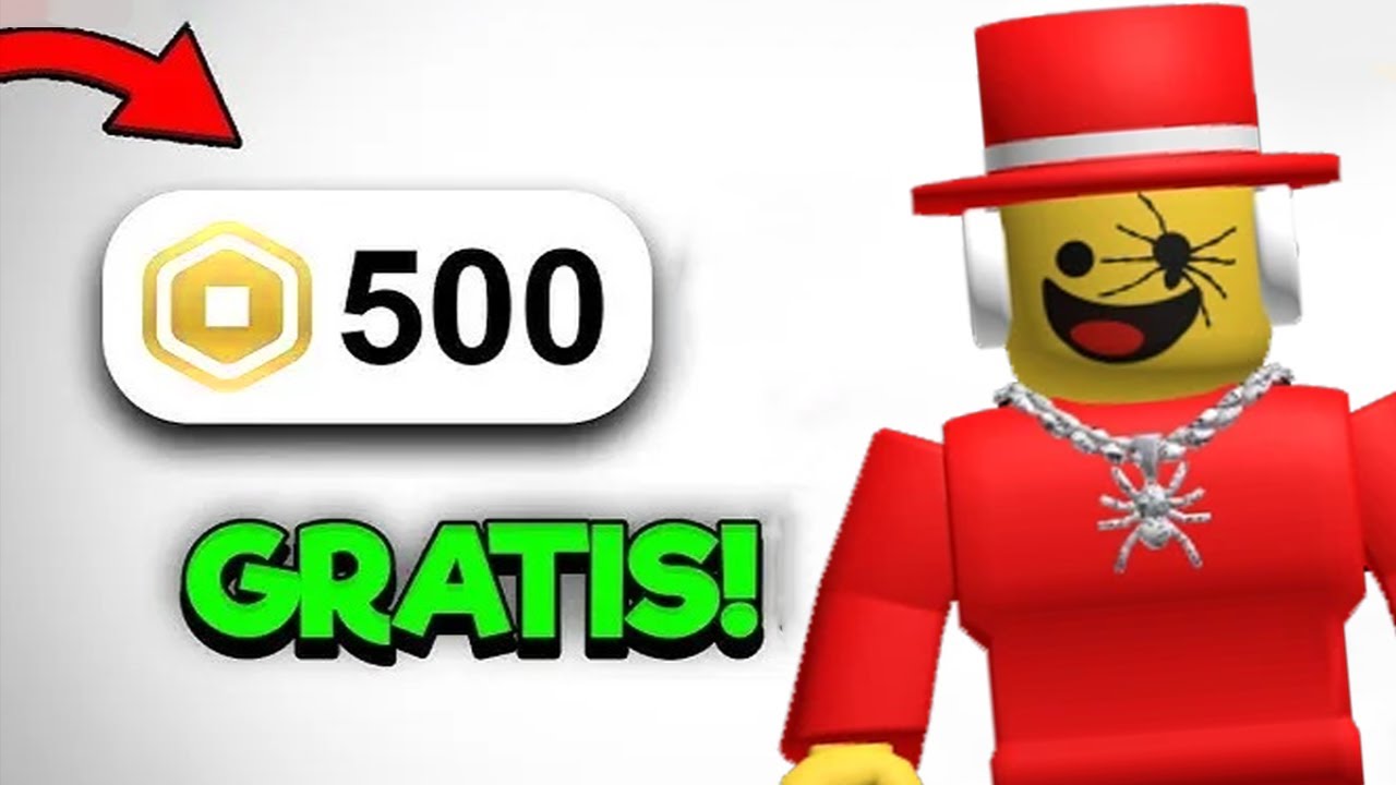 😱 C&oacute;mo TENER ROBUX GRATIS en ROBLOX real 2025 🤑 *500 ROBUX* ✅