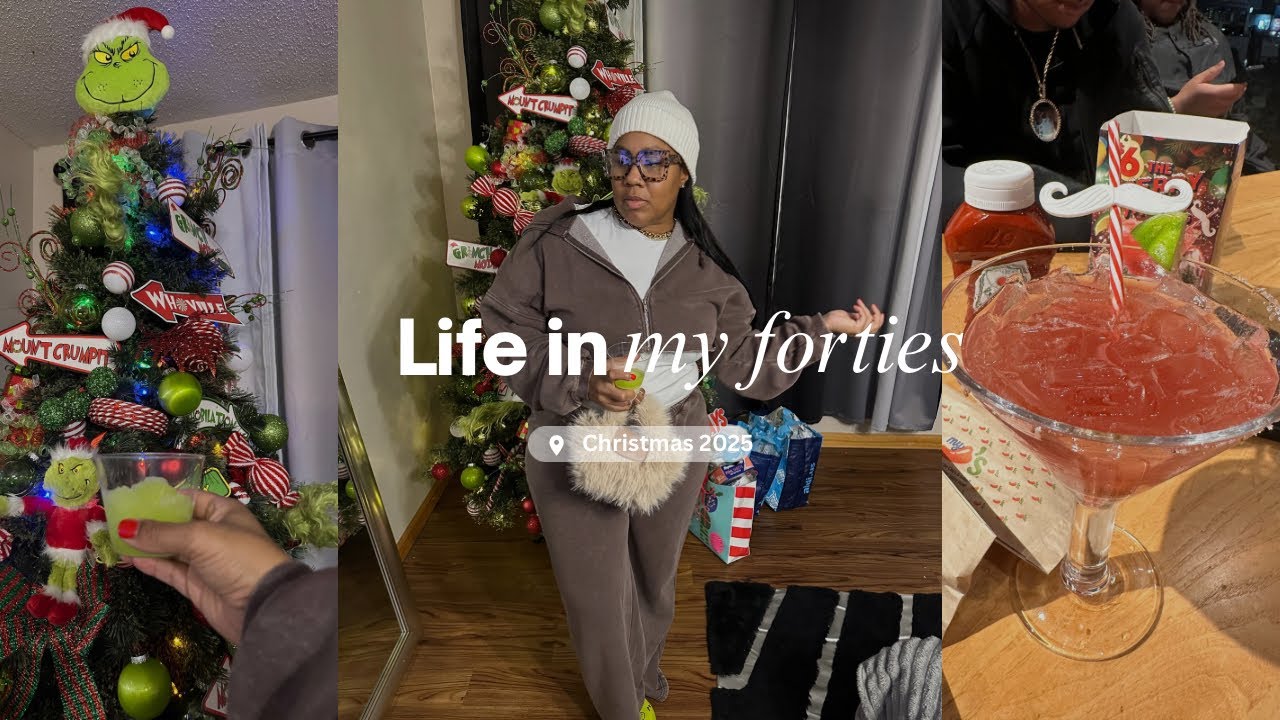 Life in my 40’s Vlog:Chillis Holiday Drink + New Zara Pick up + Christmas Dinner