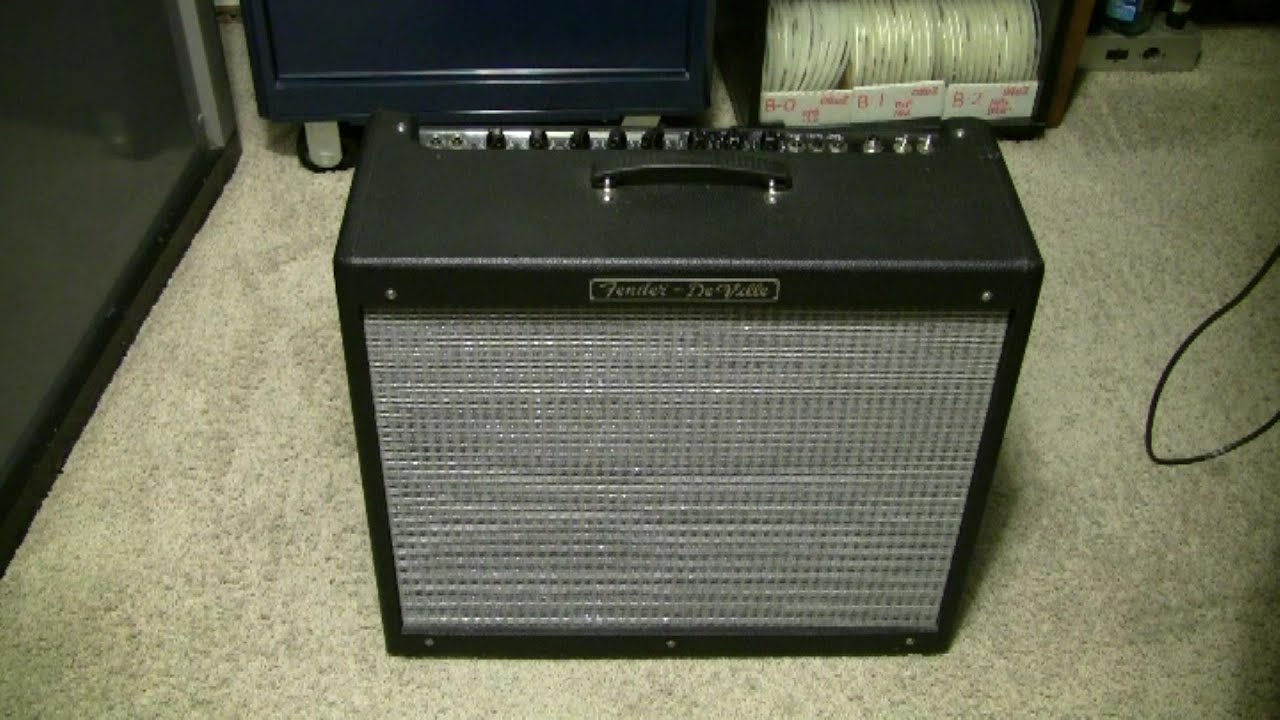Усилитель Fender DeVille, ремонт и процедура настройки смещения