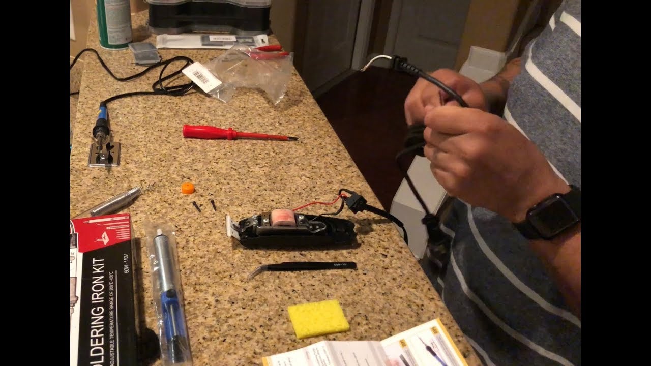 Andis Headliner MODIFIED for more POWER Tutorial