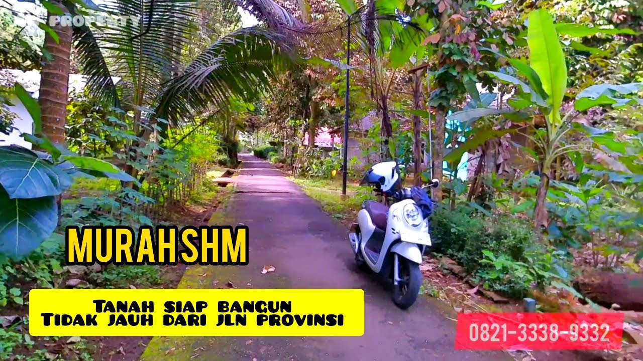 🔴Tanah Strategis Dijual Siap Bangun dan Tidak Jauh Dari Jalan Provinsi 