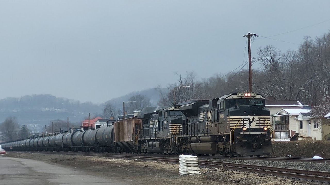 NS 1034 Leads 66X Through Brackenridge, PA | 2-22-2026