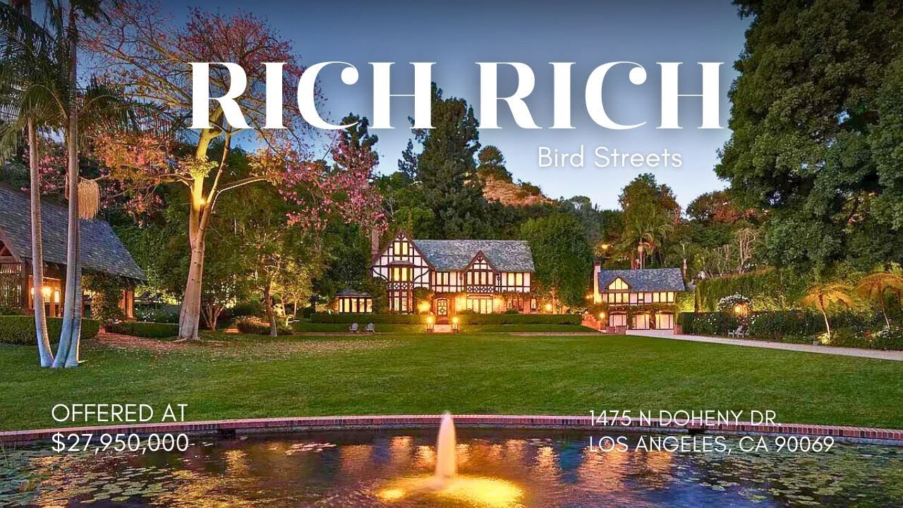Living in Hollywood Hills | 1475 N Doheny Dr. | 6BD, 8BA, 5,734sqft | $27,950,000