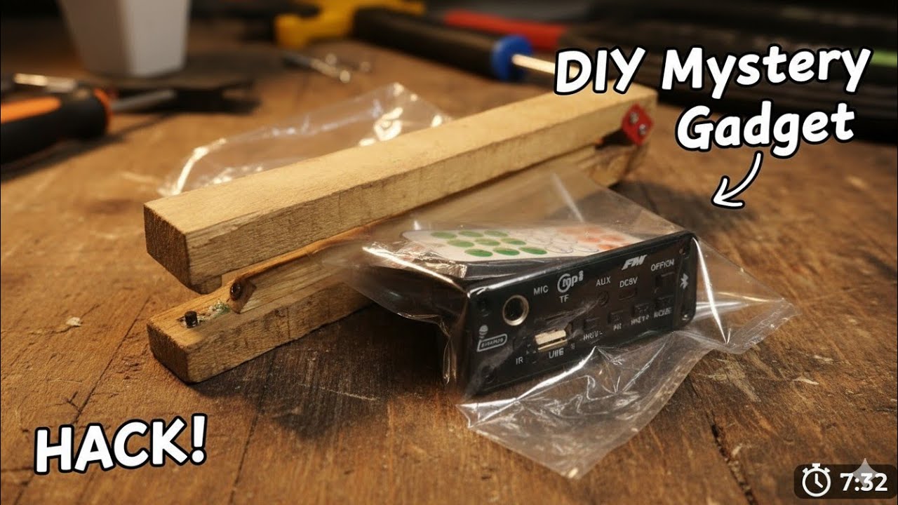 How To Make A Machine | DIY Wooden Heat Sealer: Seal Any Plastic Bag in Seconds (No Machine Needed)