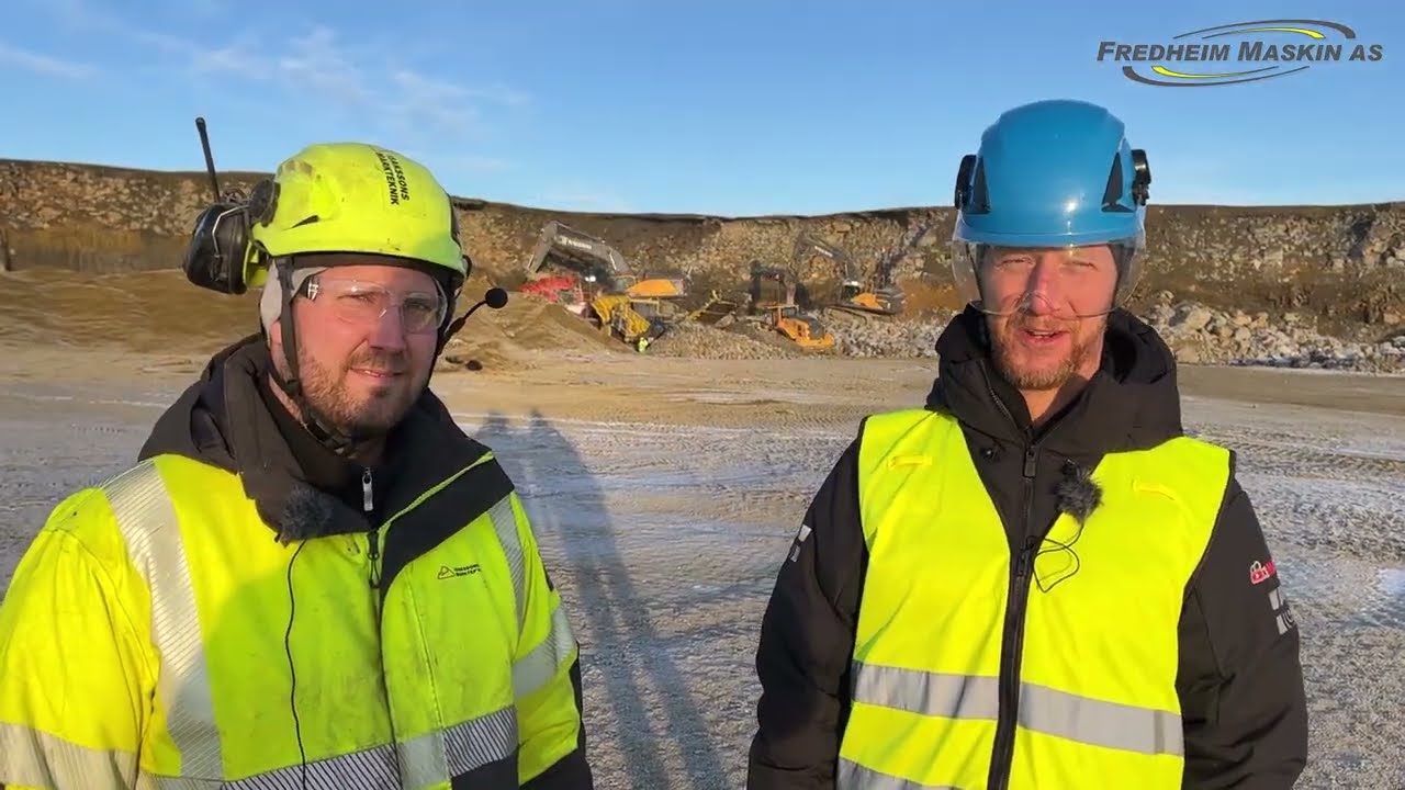 Maskinkanalen besöker Isakssons Markteknik AB krossar och sorterar gammal gråbergstipp i Aitik