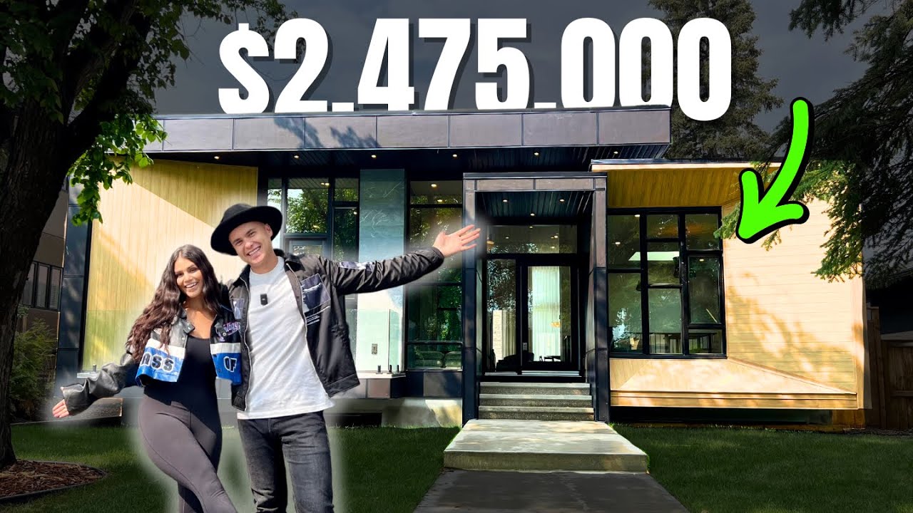 INSIDE an Ultra Modern $2,475,000 Calgary, Alberta Home!