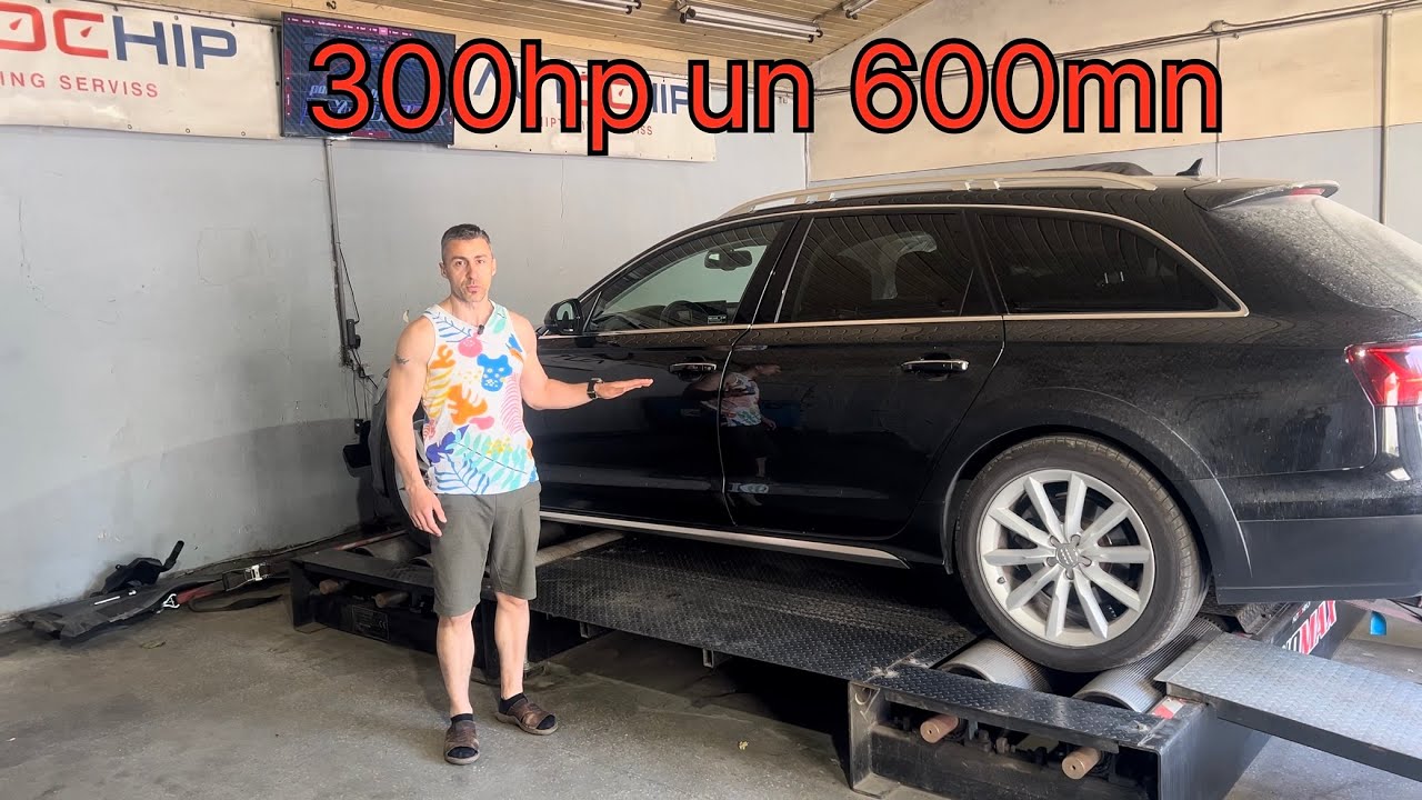 Audi A6 2011 (C7) 3.0 TDI 218 ZS &ndash; Stage 1 ar oriģinālu ekoloģiju! 🔥 AUTOCHIP.LV