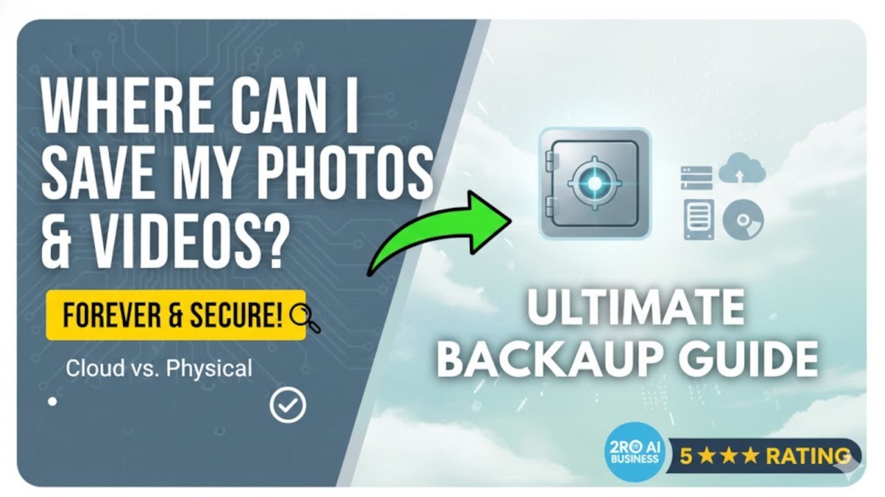 Где я могу навсегда сохранить свои фотографии и видео?