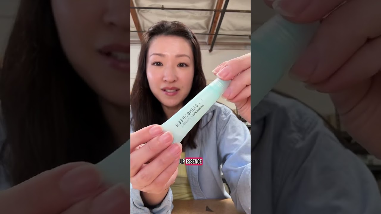 Это ЛУЧШАЯ эссенция для губ за 6 долларов от Bring Green 🩵 называется Bring Green Bamboo Hyalu Li...