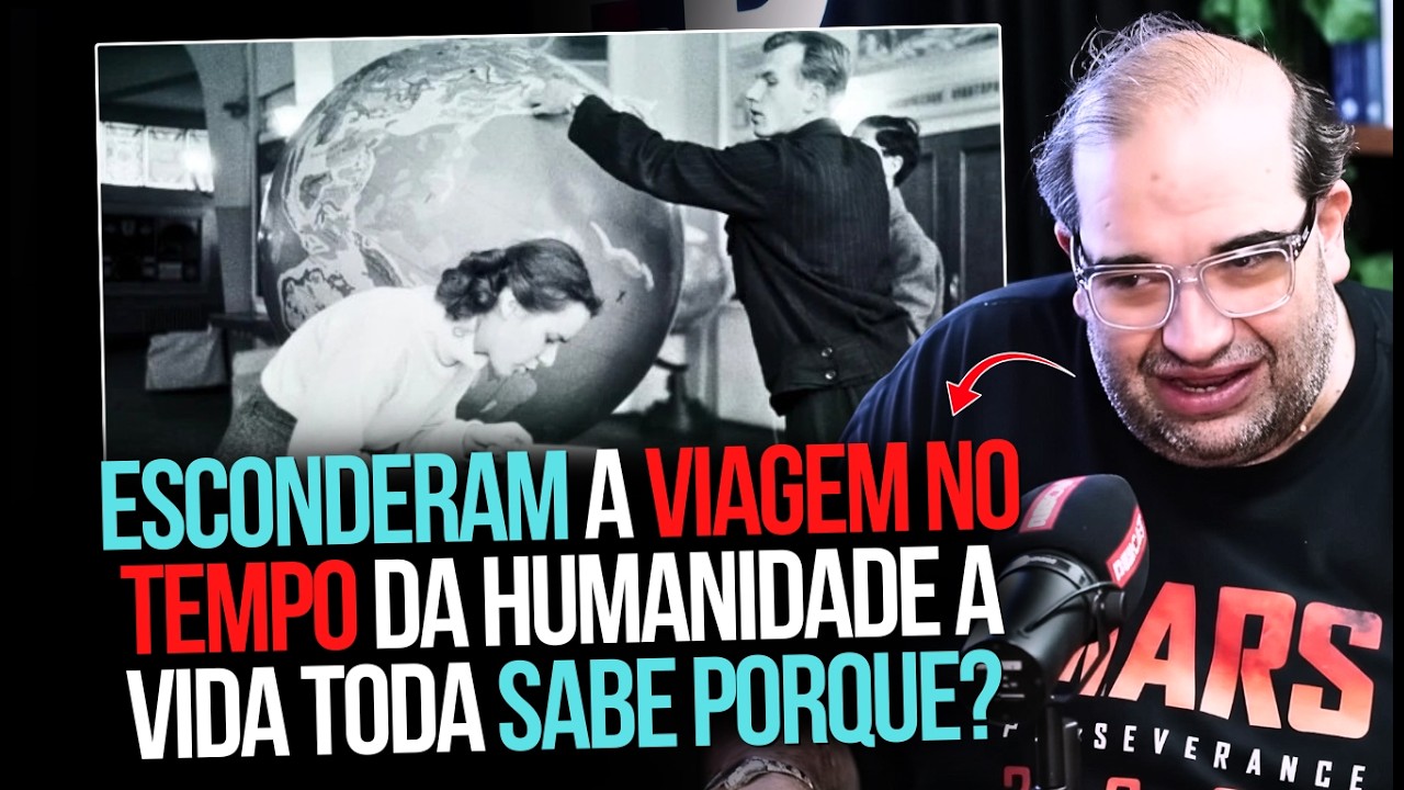 SÉRGIO SACANI REVELA A VERDADE SOBRE A VIAJEM NO TEMPO E GERA POLÊMICA