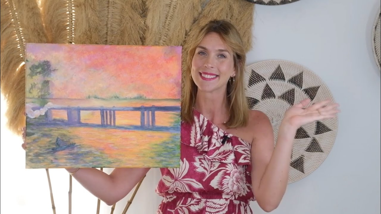 Charing Cross Bridge Painting Teaser