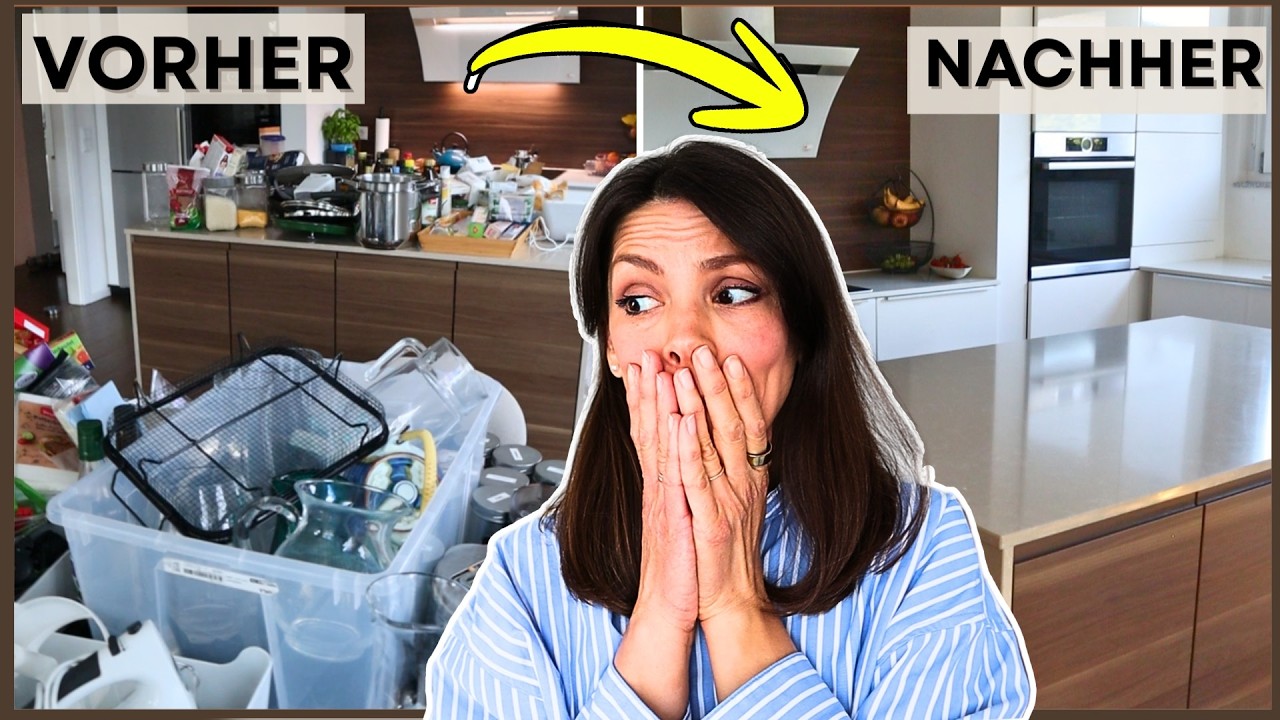 Vorher–Nachher SCHOCK! Mein XXL Küchen-Reset | Declutter + Küchentour
