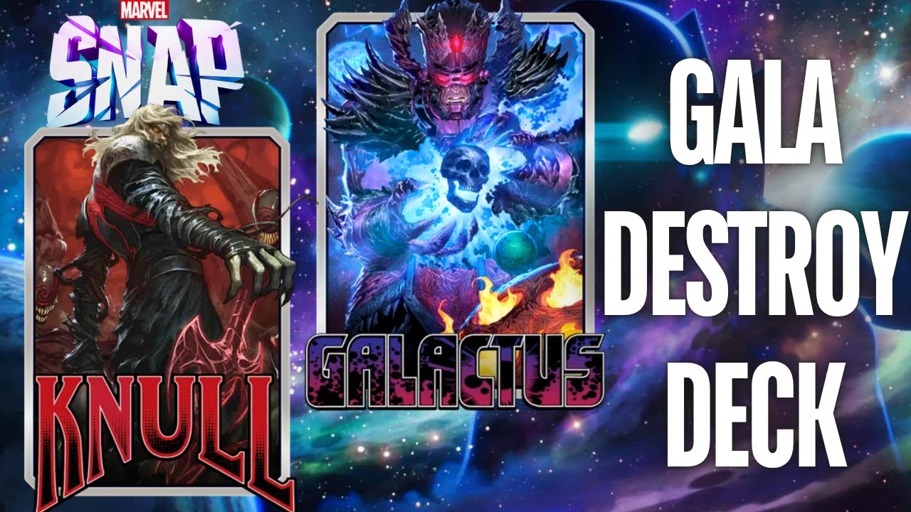 You Can't Destroy Galactus ! Galactus Deck Marvel Snap