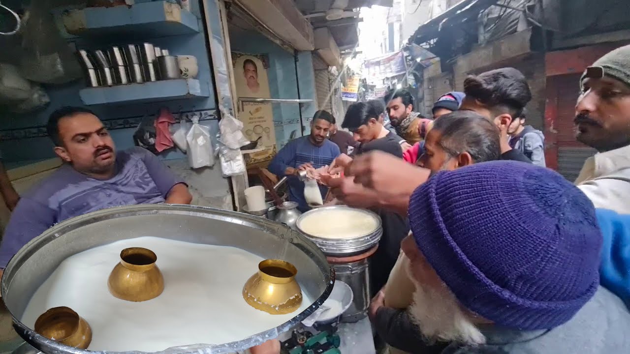 Jeda Lassi Wala Recipe | Old Lahore Street Food | Lahore Food Street | Mubashir Saddique