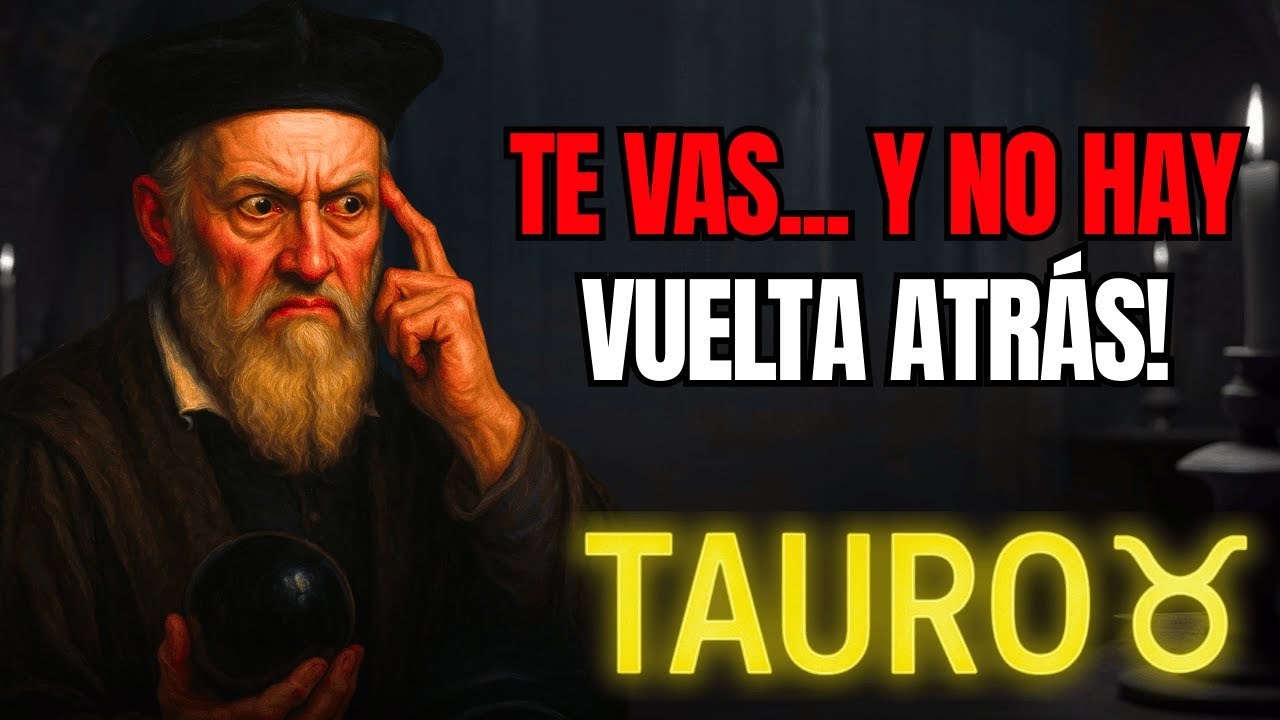 TAURO ♉💥 VAS A PARTIR MUY PRONTO 😱 LO QUE VI EN TU DESTINO ES INEXPLICABLE