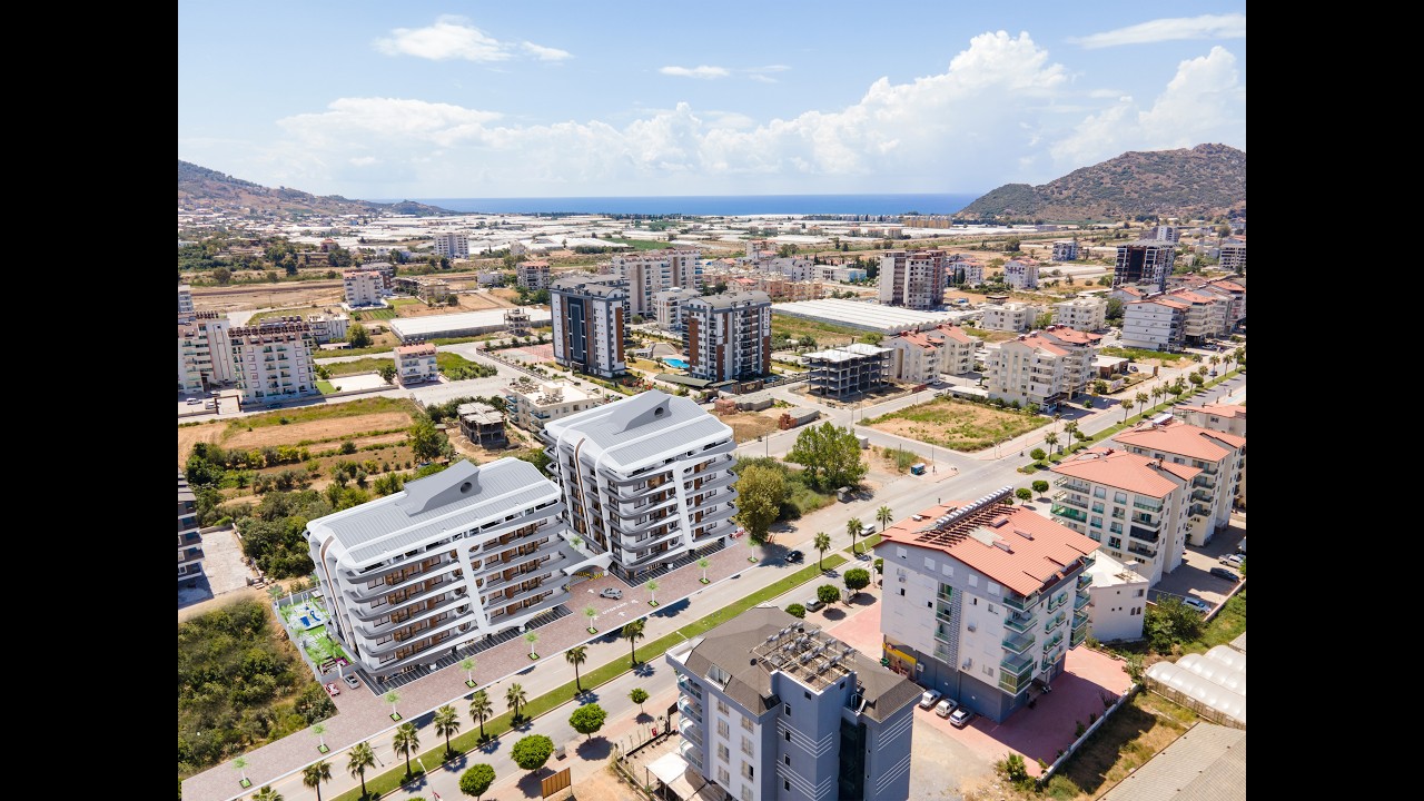 Denize Yakın, Havaalanına 10 Dakika | Gazipaşa Sonas Selinus Residence’ta Kaçırılmayacak Daire