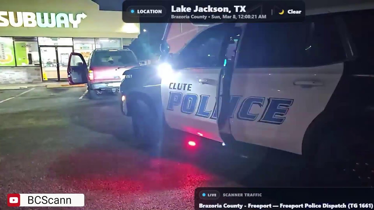 🚨 LIVE: On-Scene Police Activity & Real-Time Scanner | Brazoria County TX
