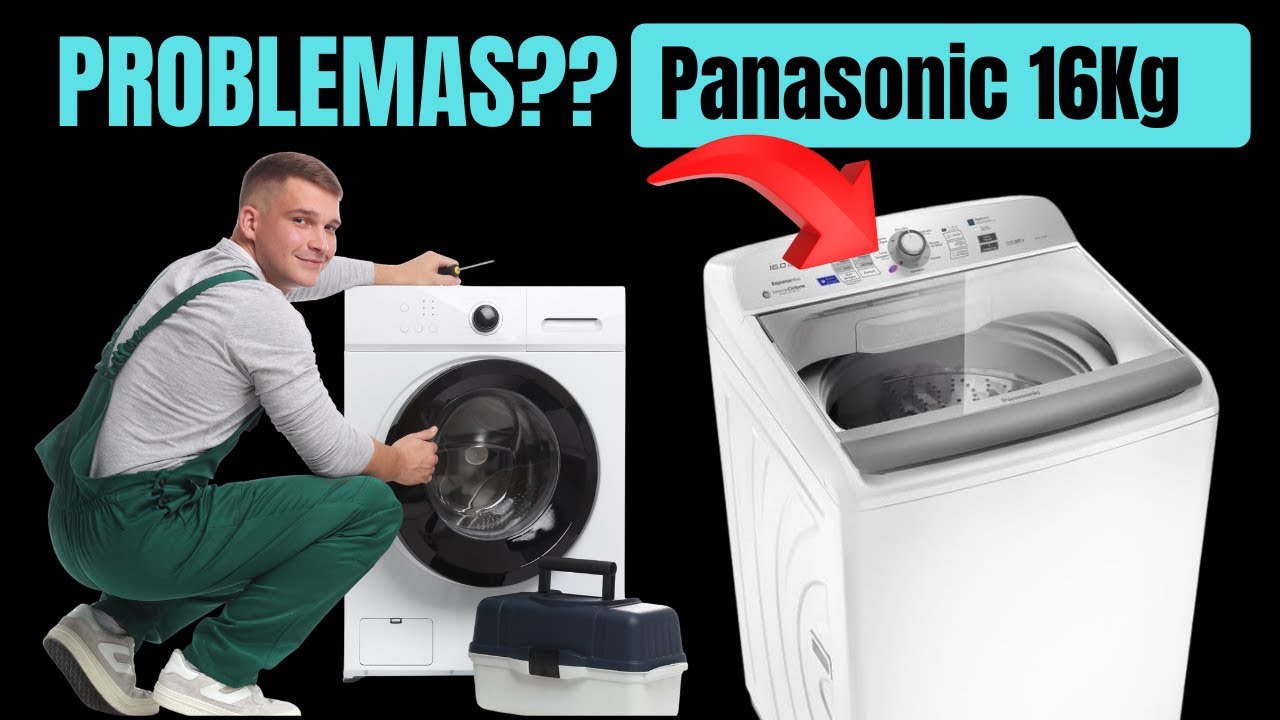 Cuidados com a lavadora Panasonic